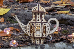 Teapot Fairy House - Laser Cut File, SVG DIY Design Product Image 10