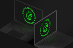 Charmeleon Line Art Logo Template Product Image 3