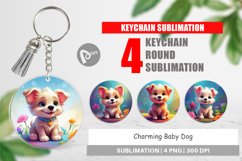 Keychain Charming Baby Dog Product Image 1
