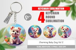 Keychain Charming Baby Dog Product Image 1