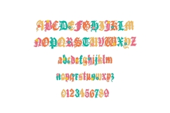 Charming Summer Color Font Product Image 3