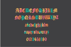 Charming Summer Color Font Product Image 4