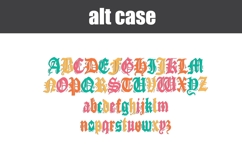 Charming Summer Color Font Product Image 2
