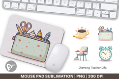 Mouse Pad Teacher Life Charm Product Image 1