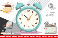 Teacher Life Charm Clipart Product Image 1