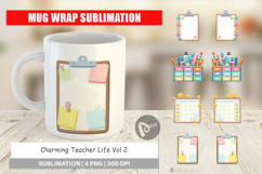 Mug Wrap Teacher Life Charm Product Image 1