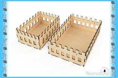 Decorative Baskets in 2 Sizes - Template for CNC Product Image 7