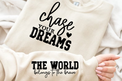 Chase Your Dreams SVG Design Product Image 2