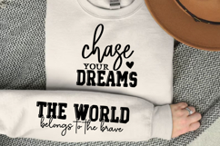 Chase Your Dreams SVG Design Product Image 3
