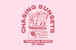 Vintage Summer Paradise Beach T shirt Designs Bundle Product Image 4