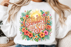 Chasing the Sun Tropical Hibiscus PNG Product Image 3