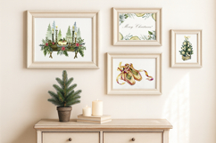 Christmas Watercolor Clipart Set Product Image 5