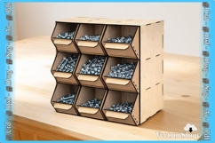 Laser Cutting Plans Modular Organizer for Screws and Parts Product Image 1