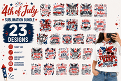 4th July Bundle Patriotic t-shirt, USA patriotic sublimation Product Image 1