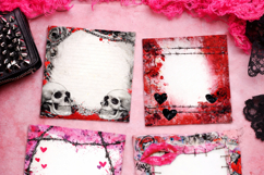 Punk Rock Love Digital Paper Set Product Image 5