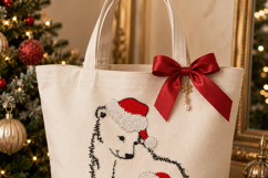 Polar Bear Christmas Embroidery Design Product Image 5