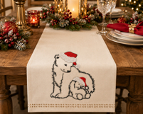 Polar Bear Christmas Embroidery Design Product Image 4