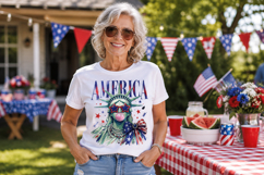 Messy Liberty PNG Clipart 2 Product Image 5