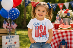 USA Word Art Sublimation Clipart 1 Product Image 4
