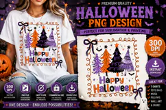 Happy Halloween,Happy Halloween T-Shirt Design,Spooky png Product Image 2