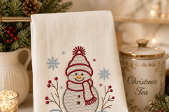 Snowman machine embroidery file Product Image 6