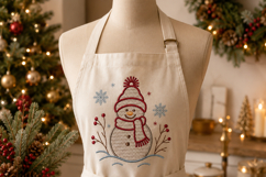 Snowman machine embroidery file Product Image 5