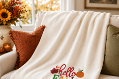 Hello Fall, Machine Embroidery Design Product Image 3