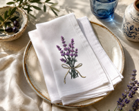 Lavender Bow Botanical Embroidery Designs Product Image 7