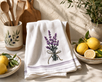 Lavender Bow Botanical Embroidery Designs Product Image 6