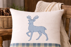 Deer Embroidery Design, Woodland Animal Product Image 4