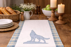 Wolf Embroidery Design, Woodland Animal Product Image 5