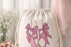 Ballerina Shoes, Ballet Slippers, Pointe Machine Embroidery Product Image 3
