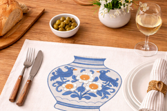 Chinoiserie Vase with Birds Embroidery Design Product Image 8