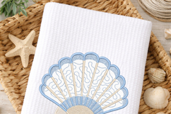 Seashell Embroidery Design Product Image 6