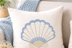Seashell Embroidery Design Product Image 5