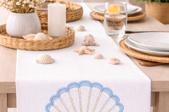 Seashell Embroidery Design Product Image 3