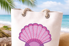 Seashell Embroidery Design Product Image 5