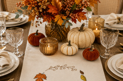 Fall Wreath Machine Embroidery Design Autumn Leaf Circle Product Image 3
