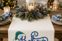 Believe in Christmas Machine Embroidery File. Product Image 6