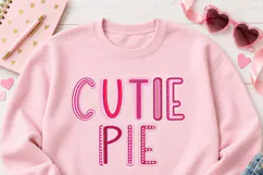 Pink Marquee Alphabet PNG Clipart - 72 Letters Numbers Product Image 4