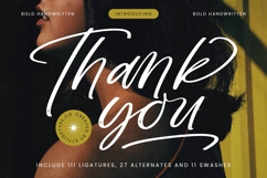 Chaydio Smith - Bold Handwritten Font Product Image 20