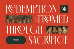 Chazero - Modern Alternate Serif Font Product Image 3