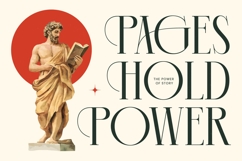 Chazero - Modern Alternate Serif Font Product Image 4