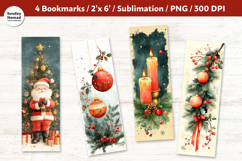 Christmas Bookmarks, Vol.1, Printable Crafts, 4 Product Image 1