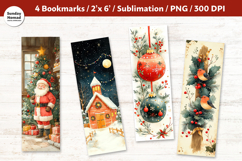 Christmas Bookmarks, Vol.2, Printable Crafts, 4 Product Image 1