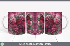 GorgeousChecker Valentine Mug Wrap design.