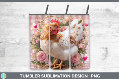 GorgeousChecker Valentine Tumbler design.