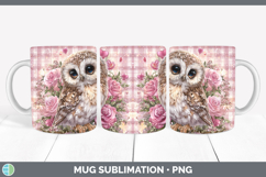 GorgeousChecker Valentine Mug Wrap design.