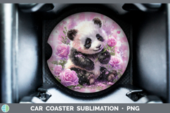 GorgeousChecker Valentine Car Coaster design.