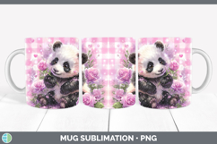 GorgeousChecker Valentine Mug Wrap design.